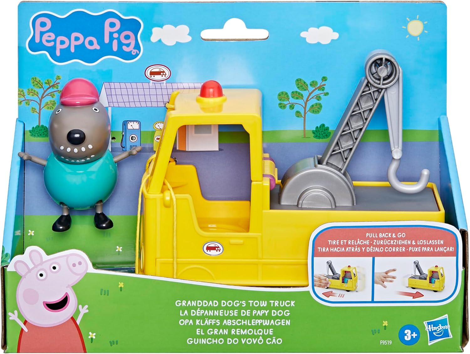 PEPPA PIG GRANDDAD DOGS TOW TRUCK